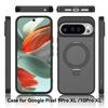 Capa de Telefone Magnética de Carregamento Sem Fio para Google Pixel 10 Pro XL Pixel 10 9 Pro com Suporte de Anel Magsafe Capa à Prova de Choque Funda