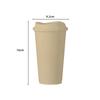16OZ 475ml Color Reusable Plastic Straw Cup Large Capacity Leakproof Travel Tumbler for Coffee Smoothie Home Party Takeaway Cup