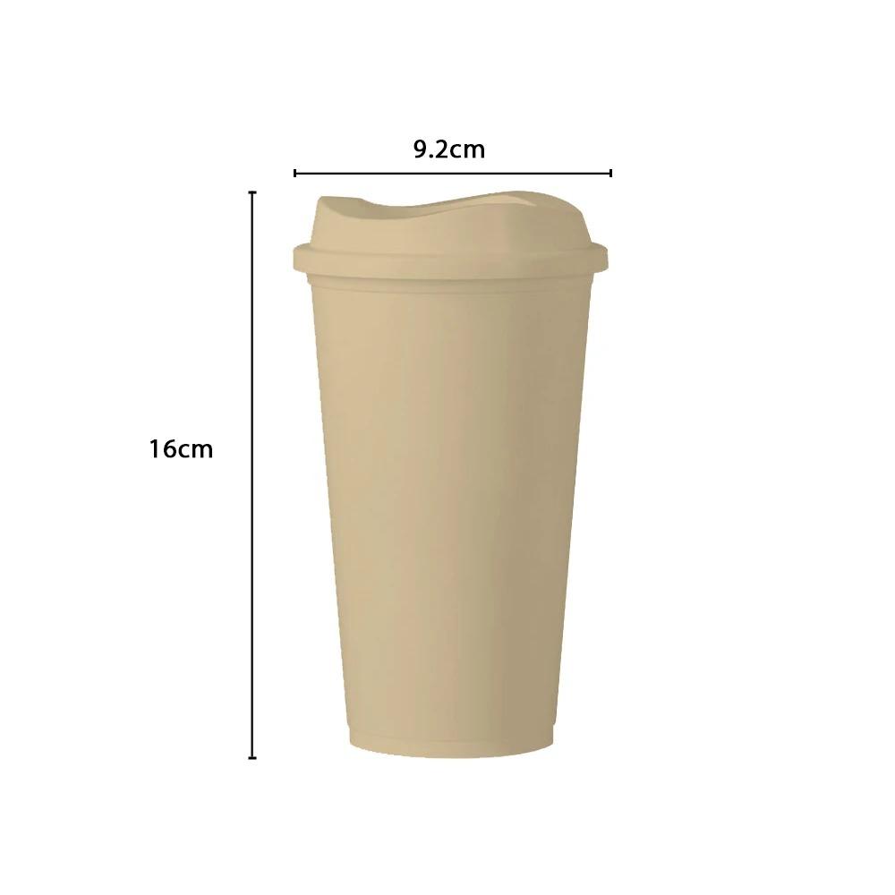 16OZ 475ml Color Reusable Plastic Straw Cup Large Capacity Leakproof Travel Tumbler for Coffee Smoothie Home Party Takeaway Cup