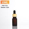 5ml/30ml/100ml Frosted Essential Oil Dropper Bottles with Wood Grain Ring