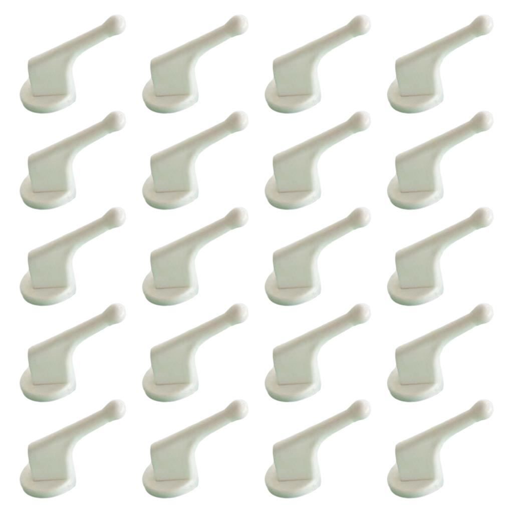 Pack of 20 Easy Install Radiator Hook with Horizontal Vertical Radiators Offering Secure Attachment for Daily Items