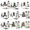 Nieuwe De Militaire Ingenieur Schutter Commando Verkenner Commandant Commando Navy Seals Wild Kind Krachten Model Blok Steen Speelgoed