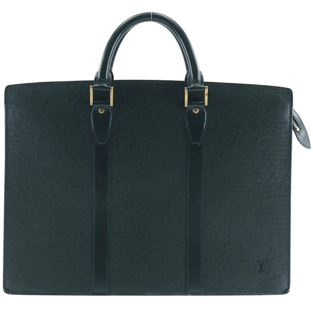 

LOUIS VUITTON Porto Documan Rozan Business bag M30054 Epithea Green Taiga mens Used