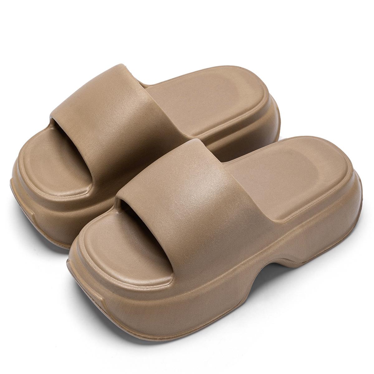 

Модні повсякденні жіночі шльопанці на товстій підошві 40