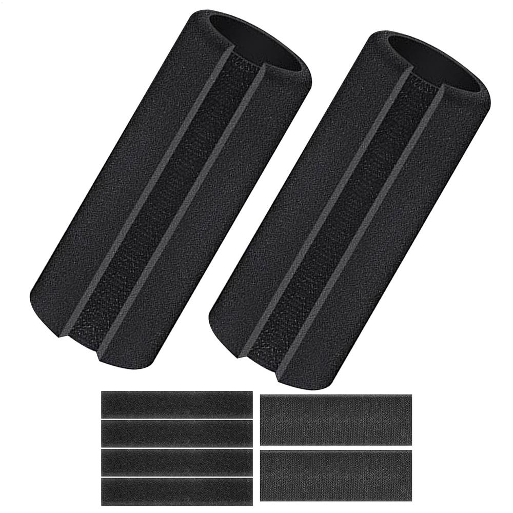 

2pcs Foam Handle Grips Wrap Anti-slip Bicycle Motorcycle Handlebar Cover Universal Anti Vibration Foam Sleeve for Sports Travel