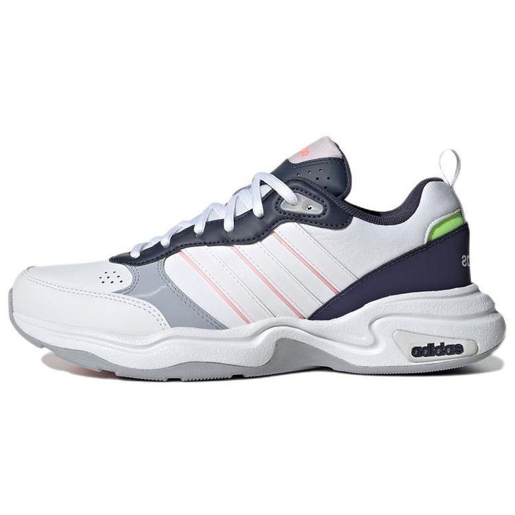 Adidas Neo Strutter Leather Rubber Sports Comfortable Slip Resistant Durable Lightweight Low Top Lifestyle Casual Shoes Women Casual Shoes GX3327