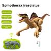 RC Dinosaur Toy Vivid Look Realistic Spinosaurus Model Simulated Walking Creative Early Education Smart Toy Infrared Remote Control Kids Electric