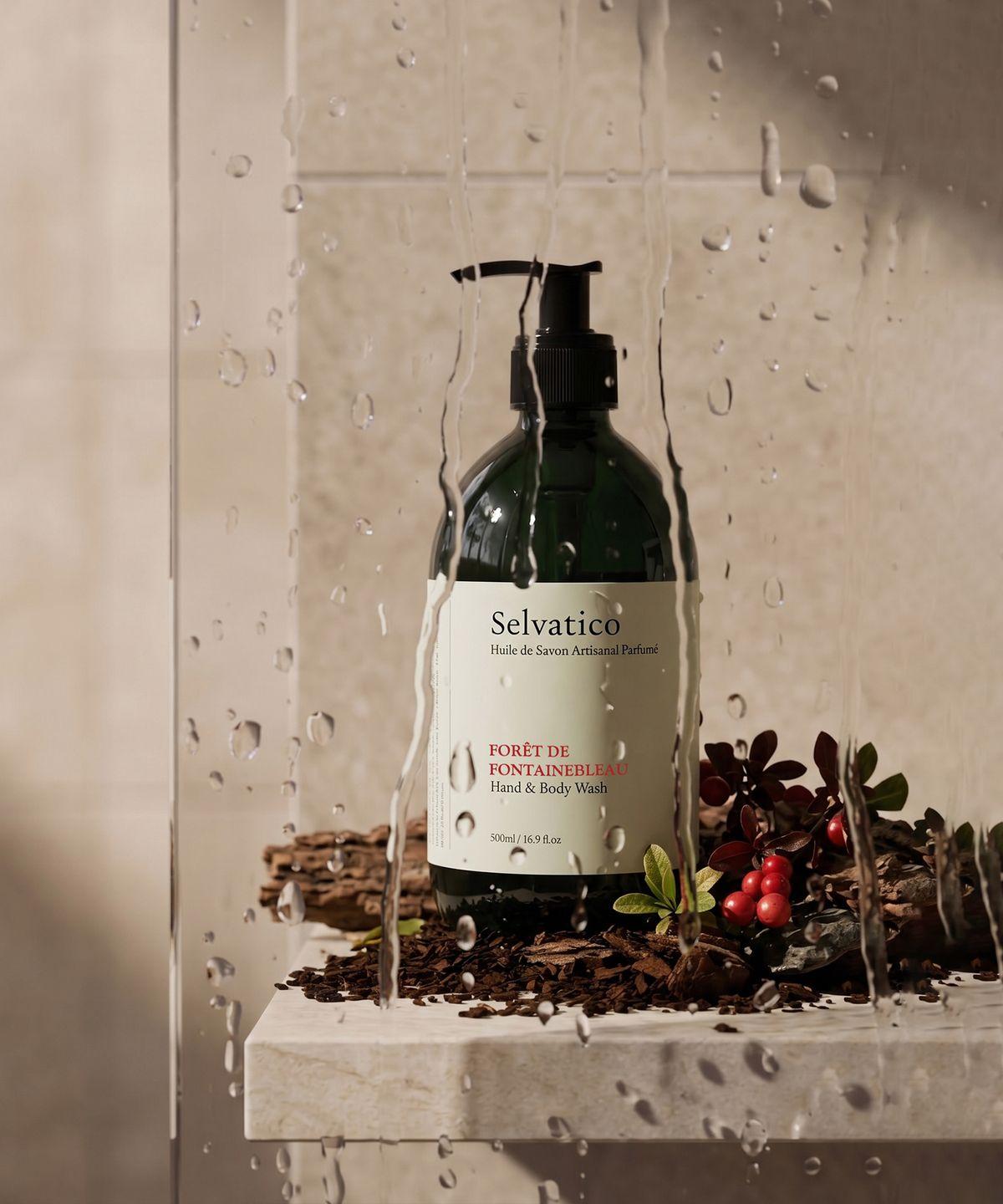 Perfumed Hand & Body Wash_Forêt de Fontainebleau 500ml