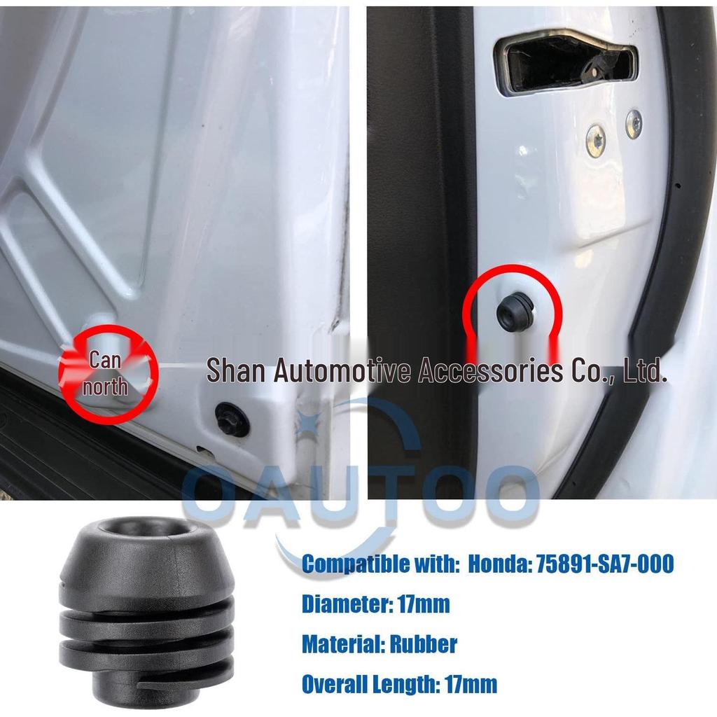 Applicable Front and Rear Door Buffer Rubber Pad for Civic, CRV, Jade, Odyssey, Vezel, Freed, Accord, Fit, Crider