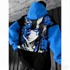 Europe and America Spring Anime Print Hoodie Men Women Fashion Sexy Samurai Casual Hoodie Sweatshirt Autumn Clothes Y2k Coat