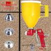 Elastic Texture King 3L Red Spray Gun for Exterior Wall Paint and Cement Mortar