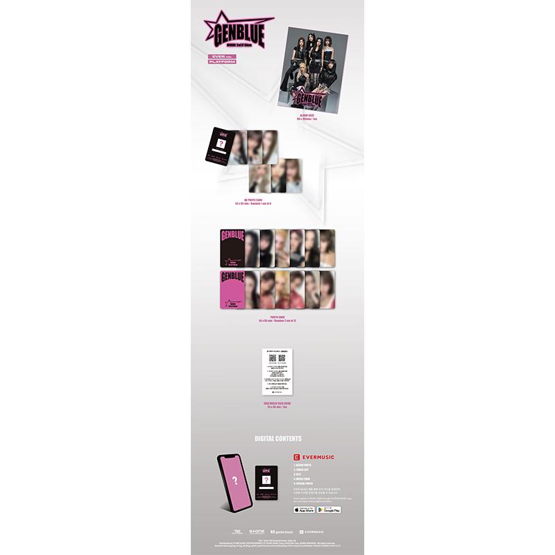[Pre-order] GENBLUE- MINI 2ND ALBUM [MIRROR] POCA ver.