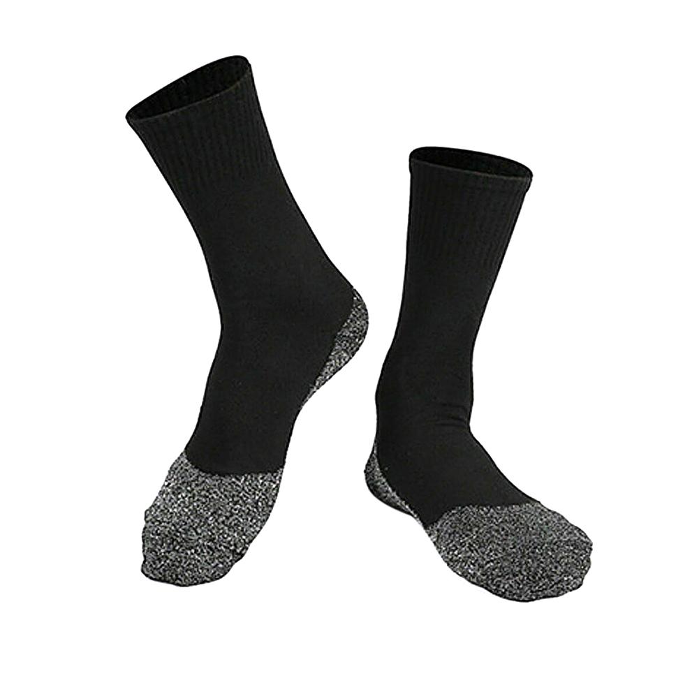 1 Pair 35 Below Winter Warm Socks Women Men Aluminized Fiber Thermal Long Socks for Outdoor Sport