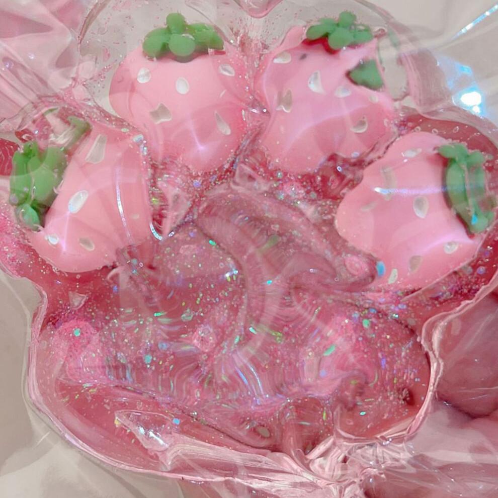 Trendy Cat Paw Squeeze Toy Soft TPR Pink Anywhere. Just Squeeze To