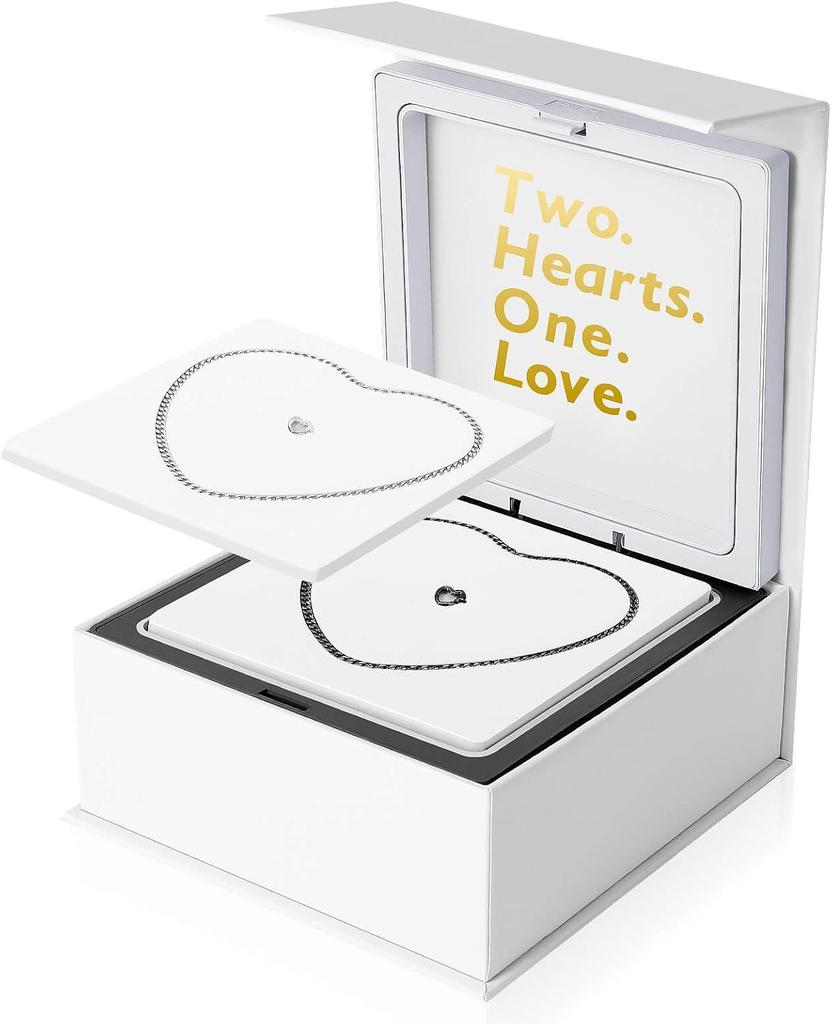Permanent Bracelet Kit Locking Heart Clasp DIY Bracelet Set Couples FriendsFamily Unique Jewelry Valentine's Day