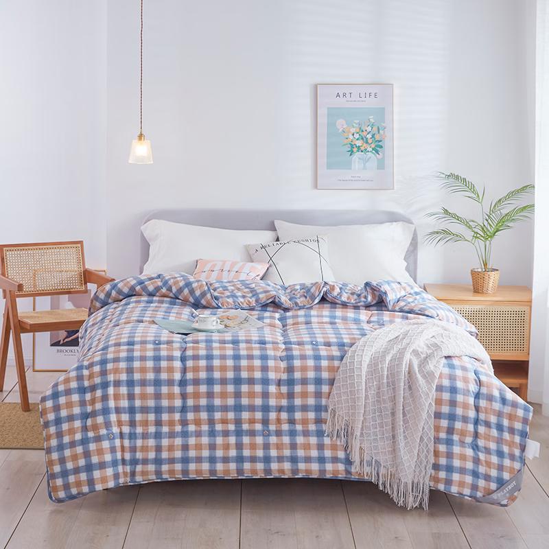 

Playboy Yage Warm Plaid Winter Quilt