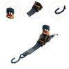 Retractable Ratchet Strap Heavy Duty Easy Self Contained Tie Downs Automatic Shrink