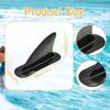 Surfboard Fin Replacement Surfing Sturdy Wear Resistant Paddle Board Professional PVC Strengthening