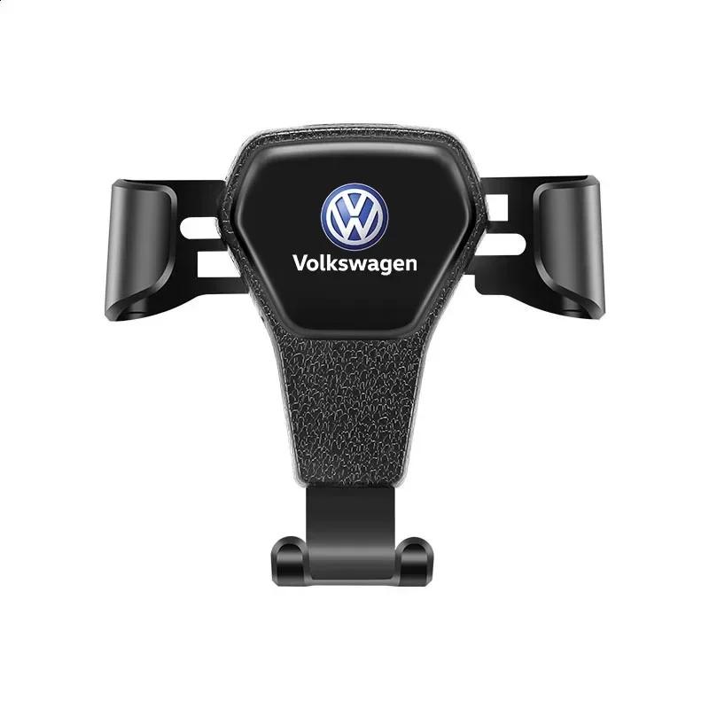 OBTLU1 Gravity Car Mount GPS Mobile Phone Holder Vent Clip Installation For VW R Line GTI Atlas Jetta Touareg Variant Golf Polo Taos