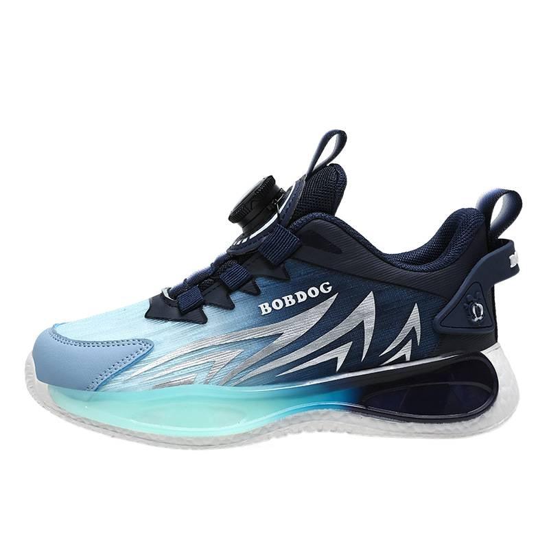 Babu bean boys' shoes spring children's mesh breathable sneakers medium and older children 6-12 years old rotating dunk sneakers