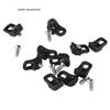 10Pack Nylon Kayak Eyelet Tie Down Loop Black Rigging Outfitting Pad Eye Kayak Rigging Eyes