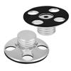 Audio Turntable Metal Disc Stabilizer LP Vinyl Record Clamp