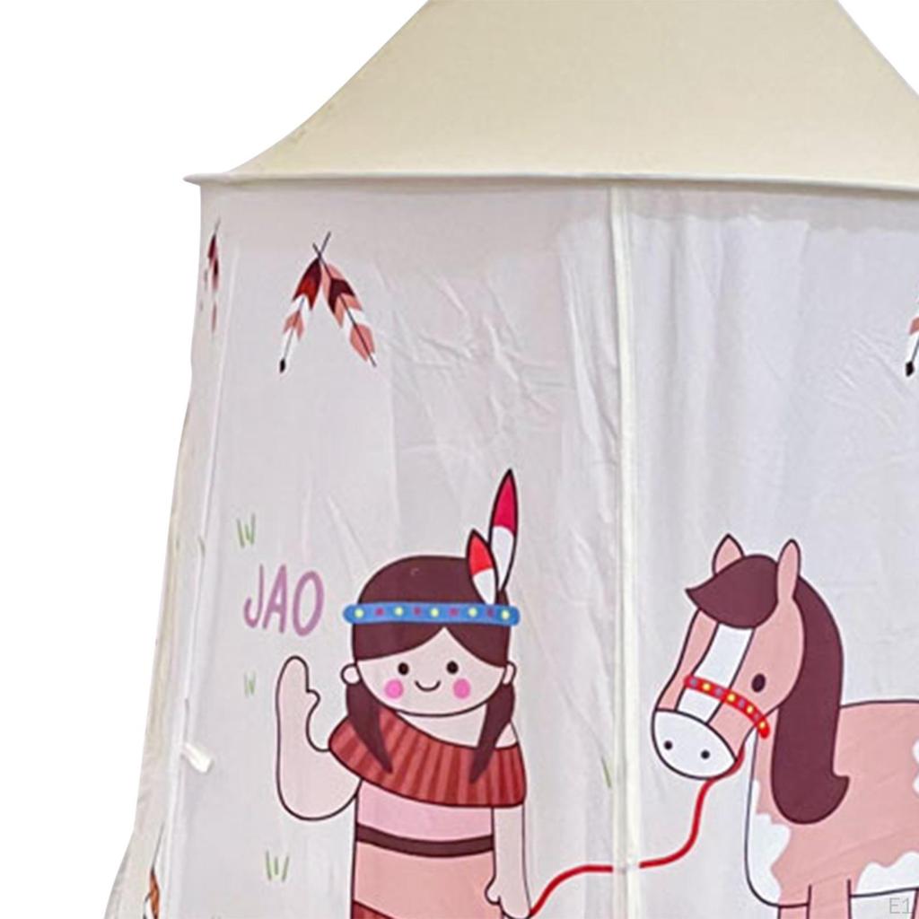 Kids Play Tent Breathable House for 3-12 Years Indoor and Outdoor