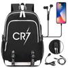 Large Capacity Schoolbag with Shoulder Strap; Student Three-piece Pencil Case Set