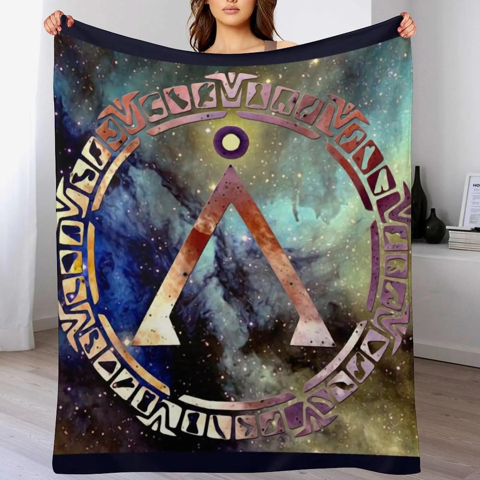 Stargate 2A Throw Blanket Soft Comfort Blanket for Reading Watching TV 102x76cm(40x30in)