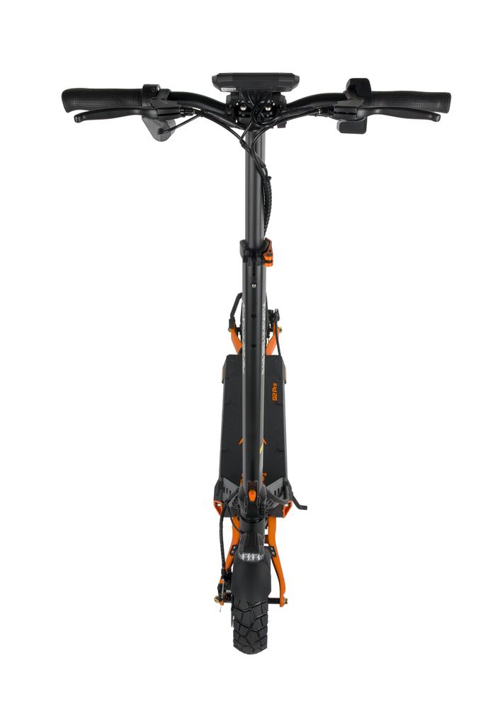 KuKirin G2 Pro Foldable Electric Scooter 600W Rear Motor 48V 15.6Ah Battery 45km/h Speed 58km Range LED Display Lights