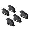 5Pcs Waterproof Design Toggle Switch Cover Black Toggle Switch Guards  Auto Electrical