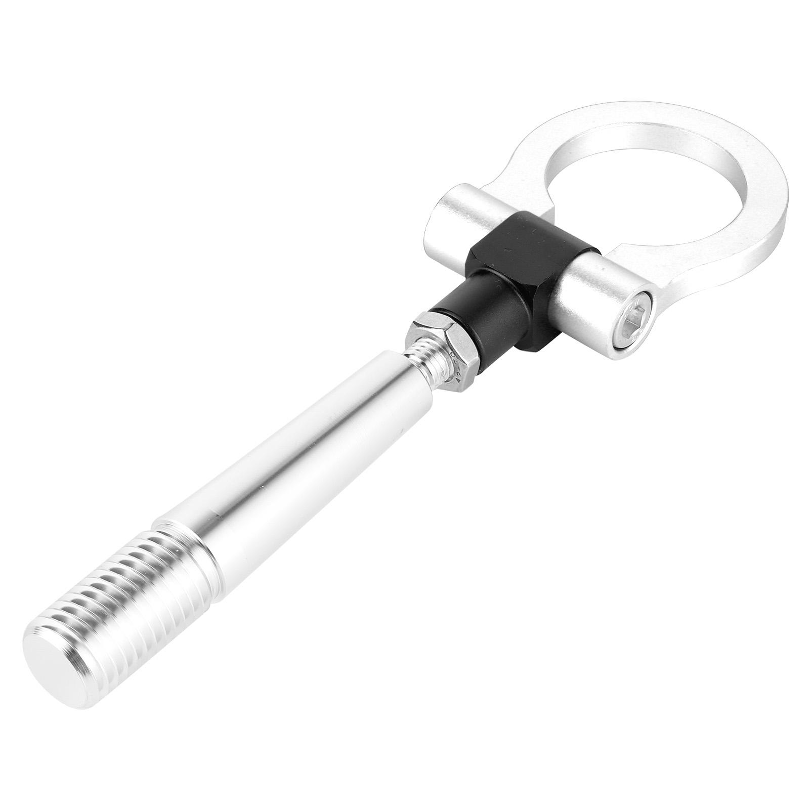 

Буксирный крюк для винта в стиле JDM на гоночном буксире, подходит для FX35/FX45/FX50 QX70 Silver