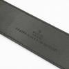 Great GUCCI belt GG pattern interlocking G black leather mens 794196 Used