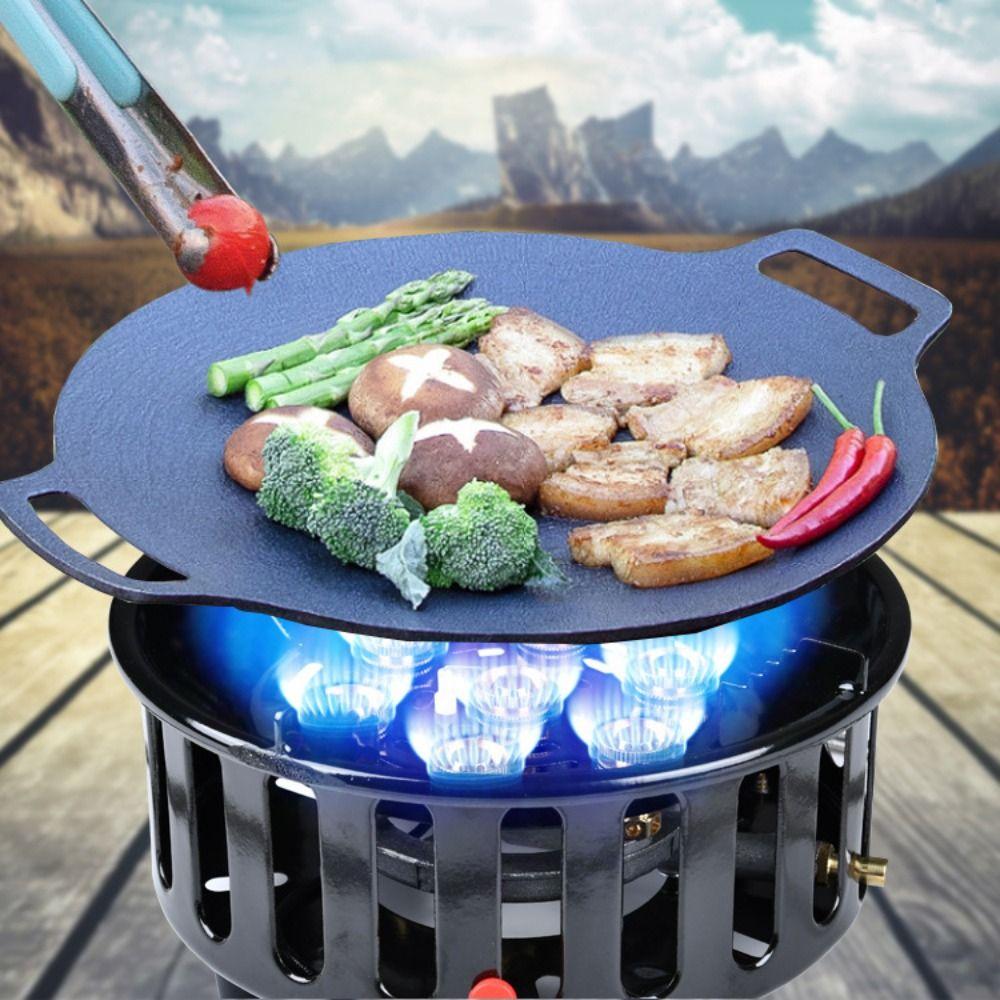 Electronic Ignition High-Power Burner 7-Core Portable Stove Camping Stove Tourist Use
