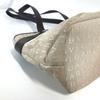 BVLGARI Logo mania Bag Shoulder Bag Tote Bag Canvas/Leather Beige