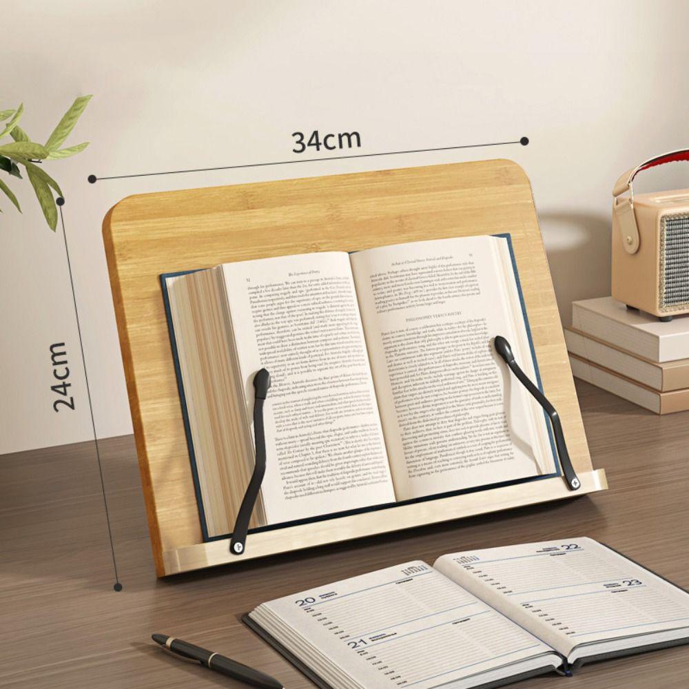 Comfortable Reading Reading Holder 8 Adjustable Tilt Angles Cookbook Bracket Study Room