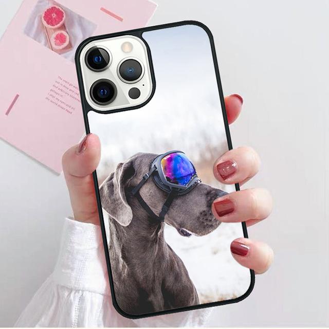 Great Dane Dog Puppy Phone Case Back Cover for iPhone 17 Air 16 15 14 13 11 12 Pro Max PlusS Shell Coque