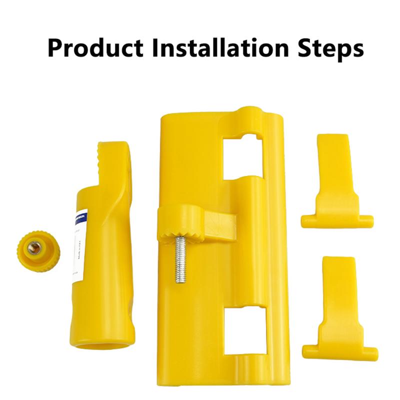 1 Pcs Drywall Smoothing Spatula Tool Flat Trowel Extension Adapter Leveling Bracket Clip