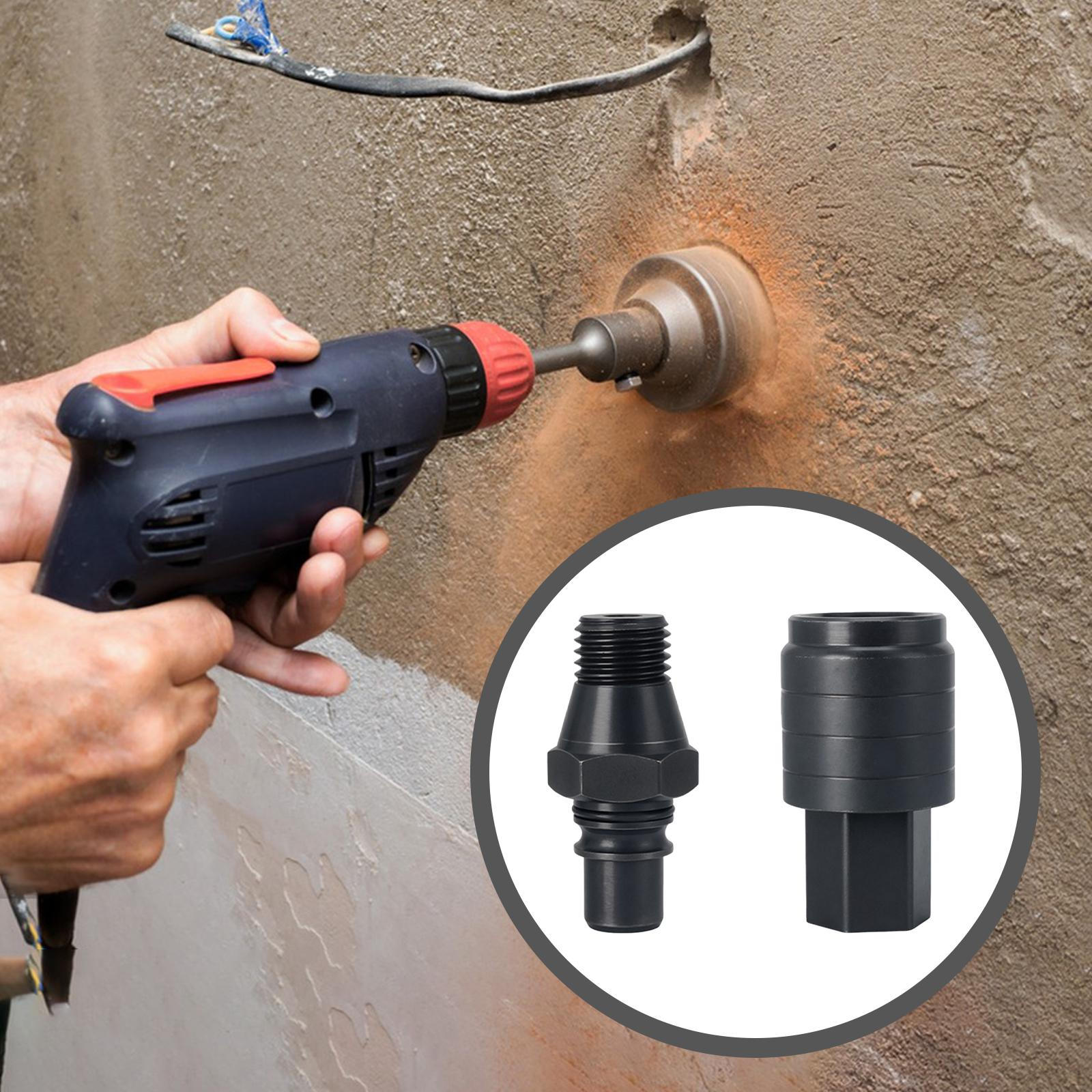 

Quick Release Connector for Water Drill, Home Garden Maintenance Parts, Steel, Multi-purpose, MaleFemale Connector