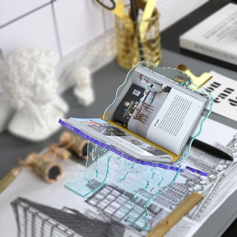 Poppy DIY Crystal Resin Book Stand Silicone Mold Ornament