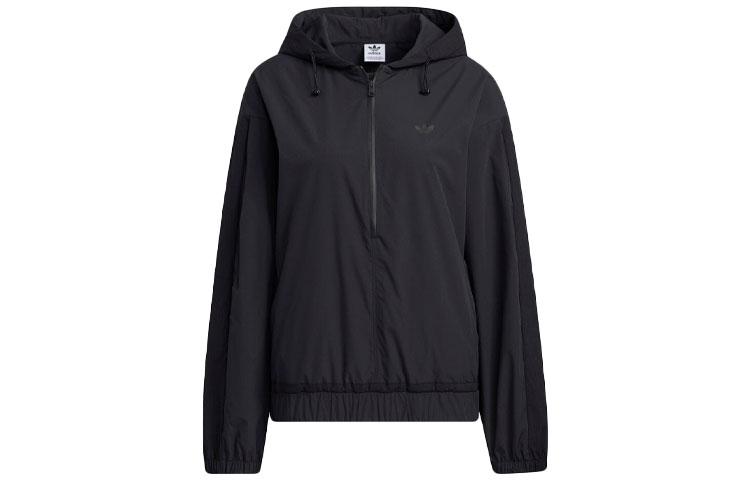 Adidas Originals Jackets Women s Black Hooded Moderate Other HE6597 32