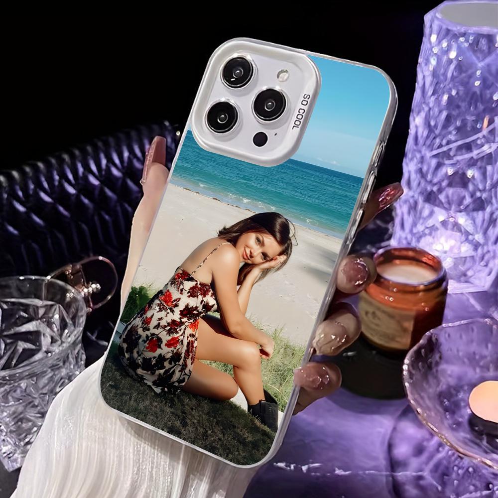 Oana Gergory Mobile Phone Case for iPhone 17 16 15 14 13 12 11 X XR XS 8 7 Air Pro Max Plus White Translucent Colorful Cover