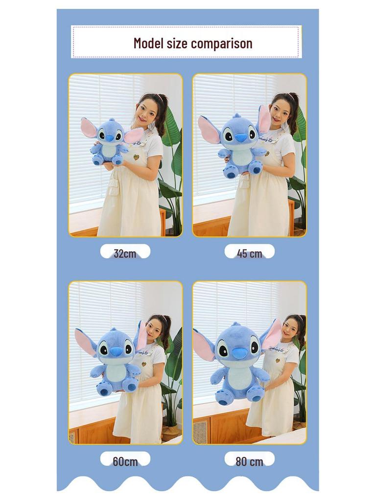 Pernă Jucărie de Pluș Mare Pufoasă Stitch Desene Animate