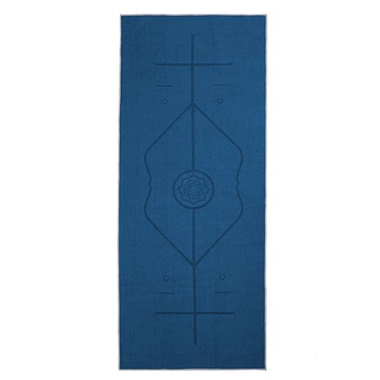 Yoga Towel Perfect Thickness Non-slip Exquisite Seaming Anti-pilling Extra Long Line Position Quick