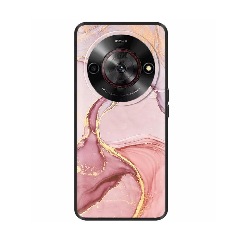 Painted Cover For ZTE Blade A75 5G Case Soft Silicone Fundas Shockproof Shell Back Cover For ZTE Blade A75 5G 4G Cases Bumper