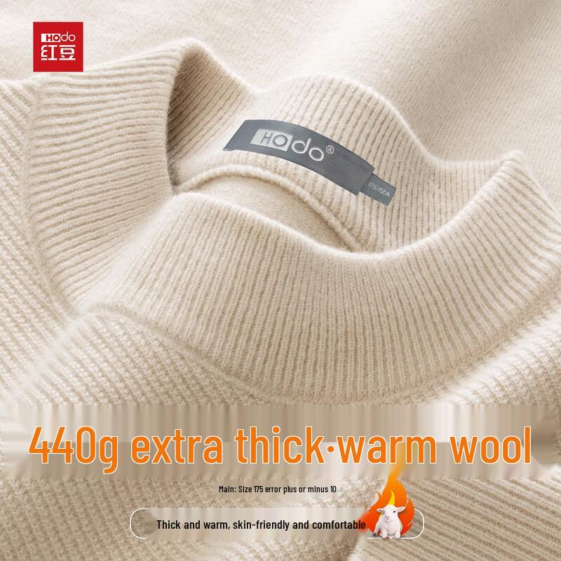 

Men s Hodo Wool Blend Jacquard Crew Neck Sweater S