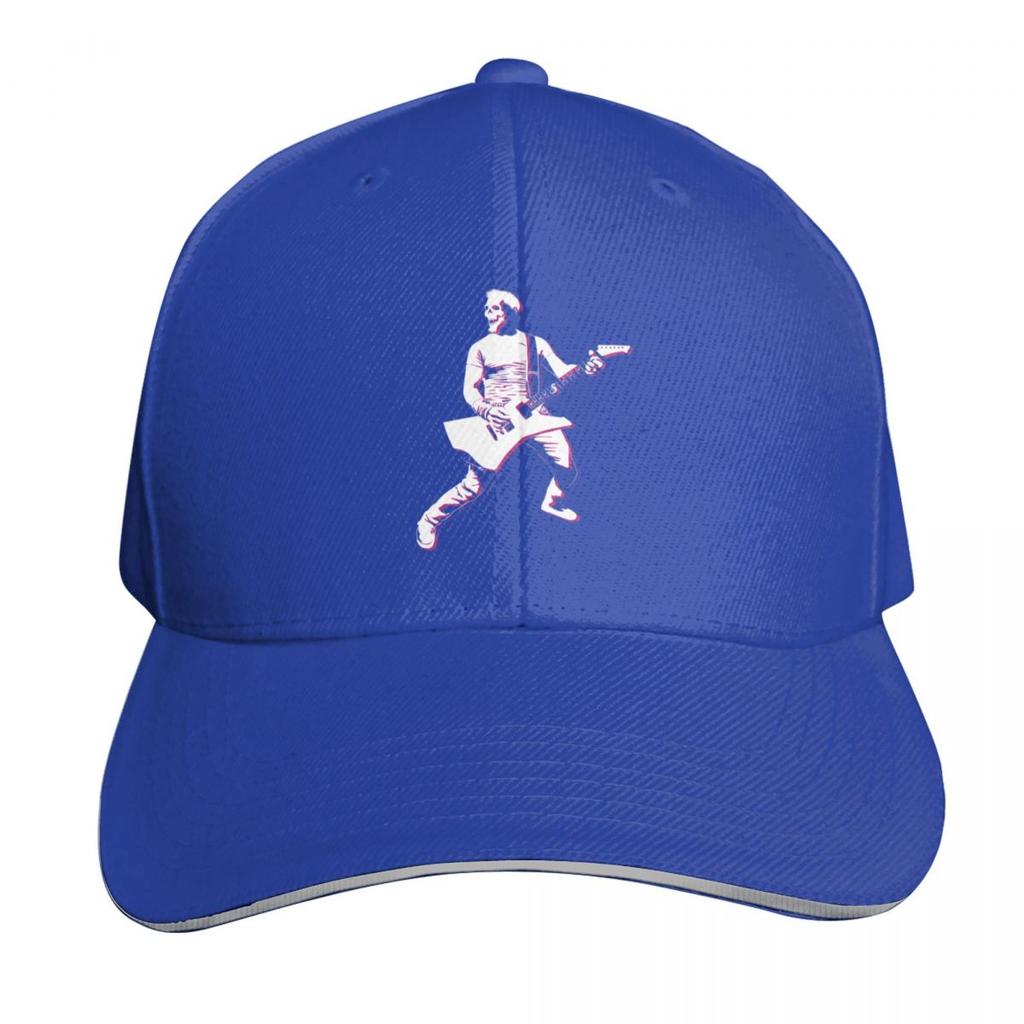 Guitar Player Heavy Metal Baseball Cap Sunhat Hat Luxury Brand hard hat dad hat Womens Golf Wear Unisexs