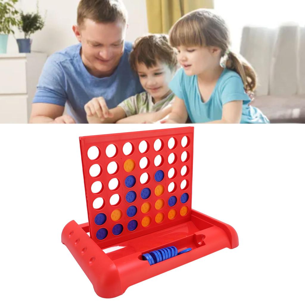 Vier gewinnt Spiel Strategie Brettspiel 2 Spieler Reversibles Vier gewinnt Spiel für Kinder Jungen Mädchen