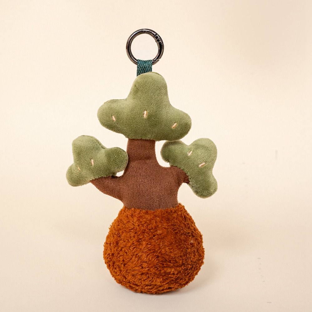 Soft Funny Keyring Cotton Animal Bag Pendant Lightweight Insect Series Plush Keychain  Kid