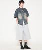 Eonoideu Single-Pleat Bermuda Sweat Shorts Lq7Pu491_Melange Grey